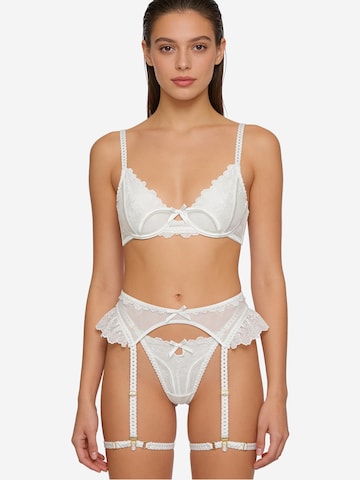 Balconcino Set di biancheria 'L'amore Bianco Set' di L.BEV in bianco: frontale