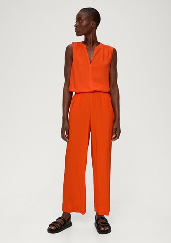 s.Oliver Wide leg Broek in Oranje