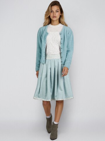 SPIETH & WENSKY Gebreid vest 'Hulla' in Blauw