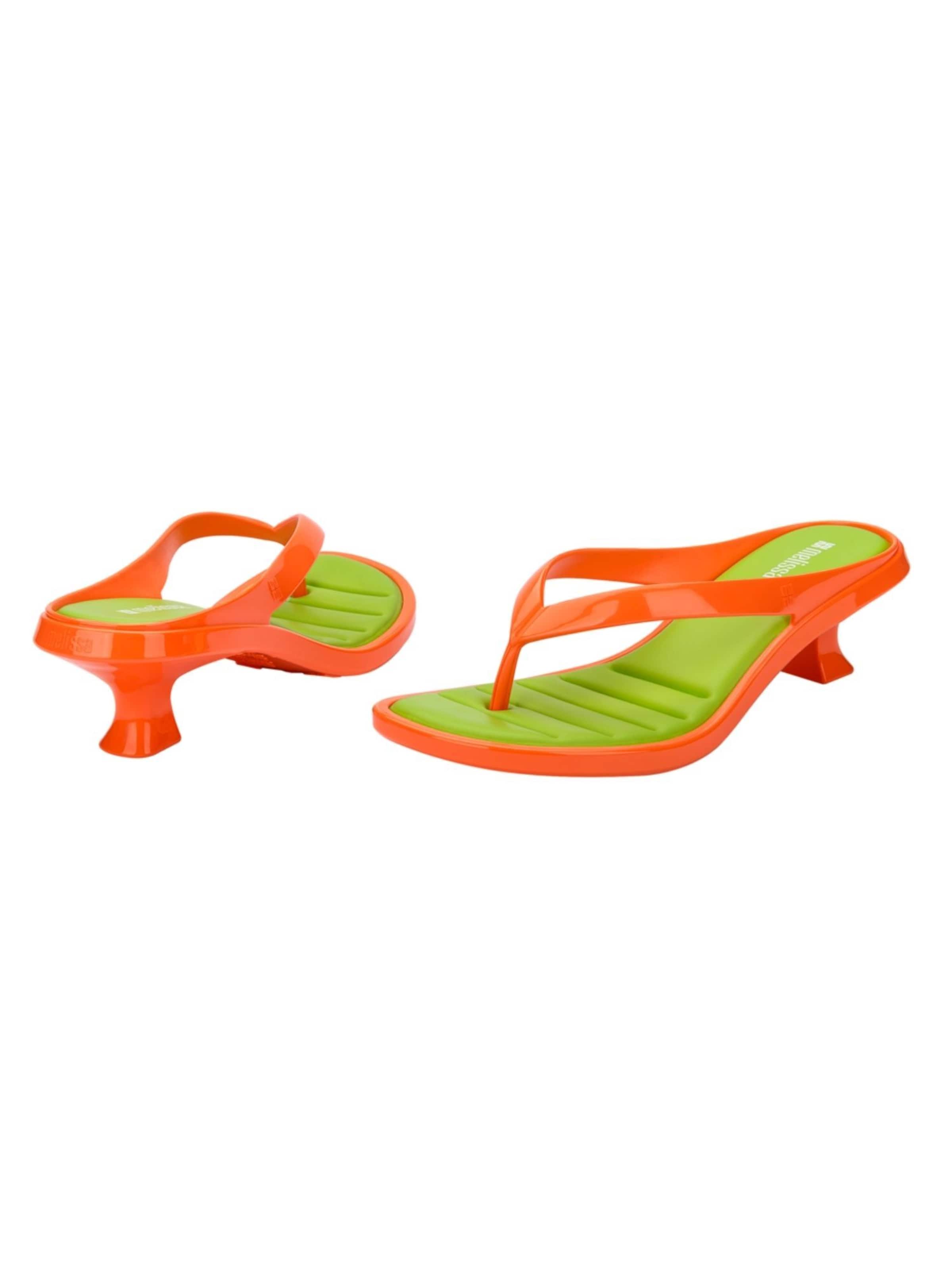 MELISSA T-bar sandals in Orange