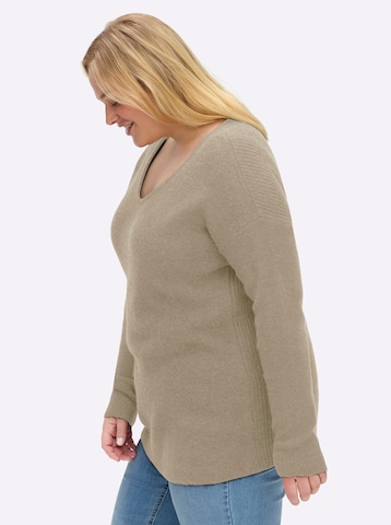 SHEEGO Pullover in Beige