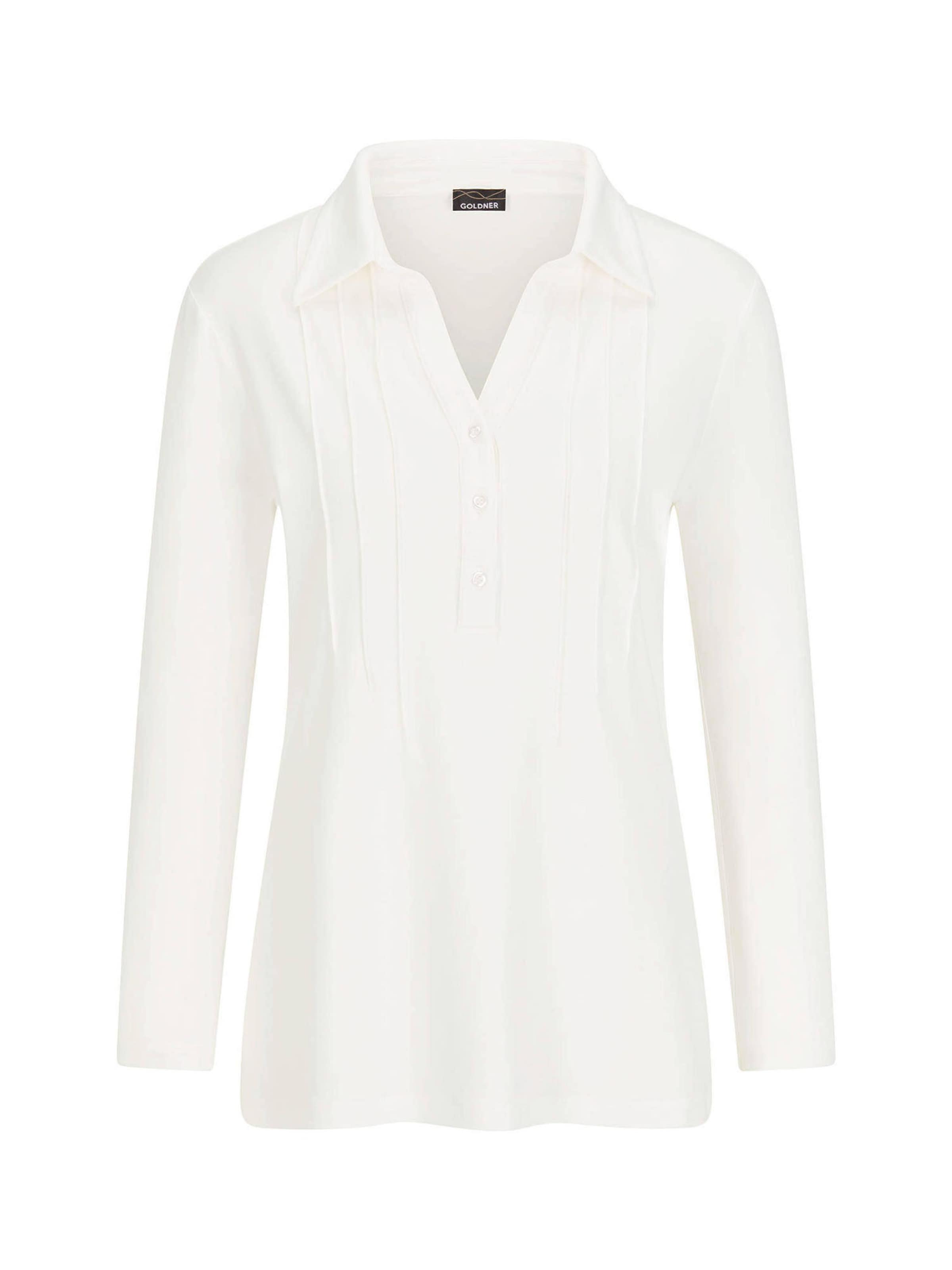 T-shirt Goldner en blanc : devant