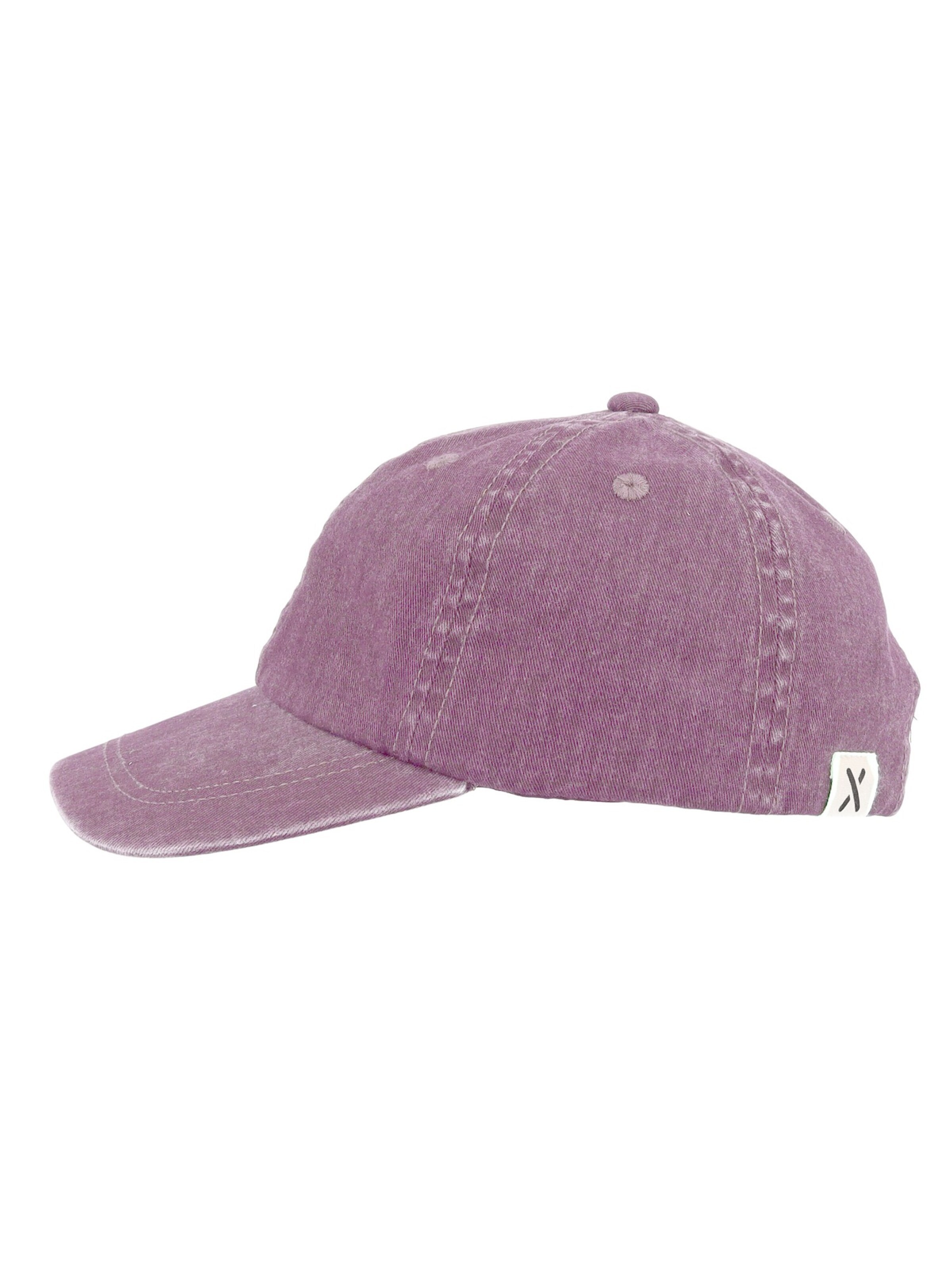 MAXIMO Hat 'KIDS-Cap Waschoptik,  Metallverschluß' in Purple