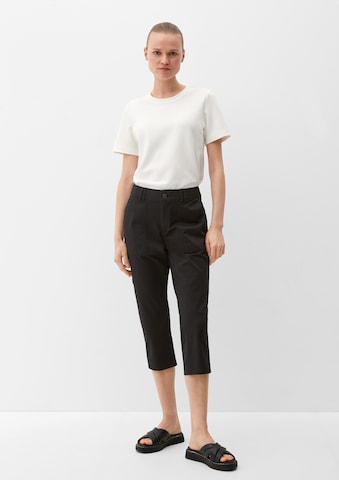 Coupe slim Pantalon s.Oliver en noir