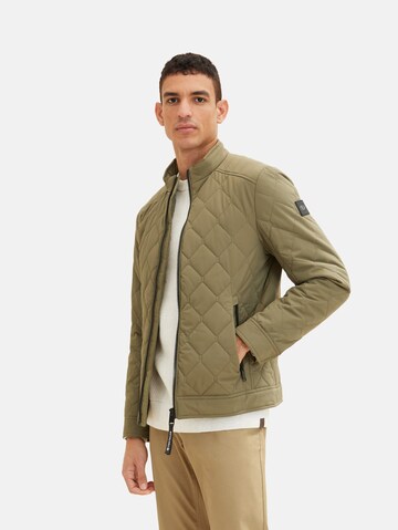 TOM TAILOR Between-Season Jacket in Green