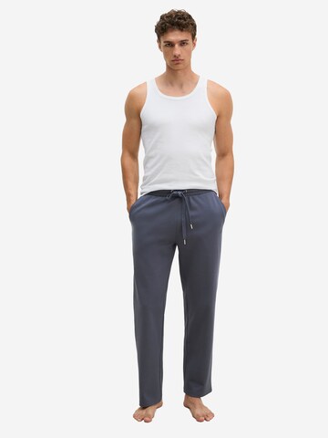 Marc O'Polo Regular Sportbroek in Blauw: voorkant