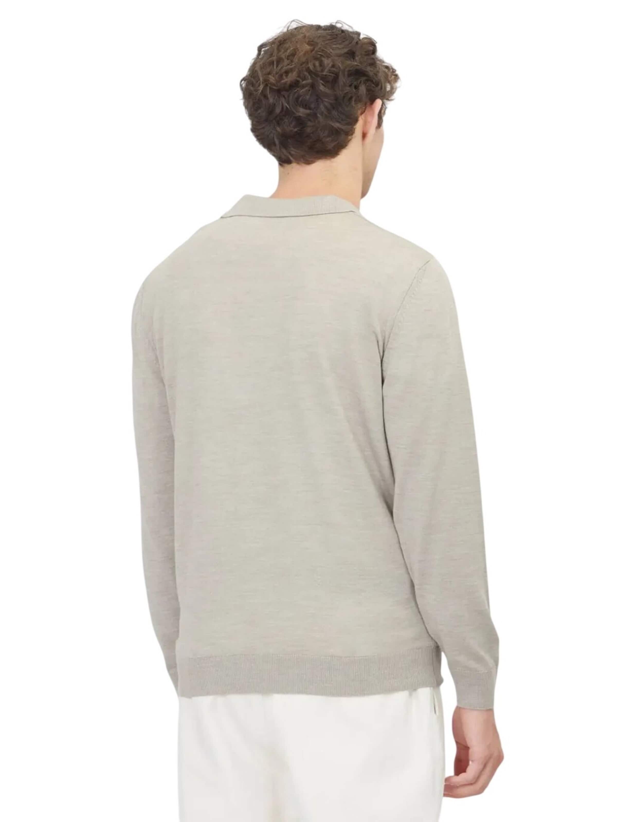 Ramsey Knit cardigan in Grey