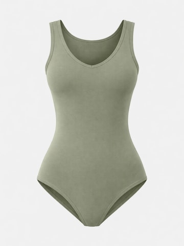LEAFLETIC Bodysuit 'Leafletic Women’s Bodysuit' in Green: front