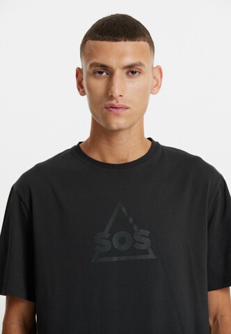 SOS T-Shirt in Grau