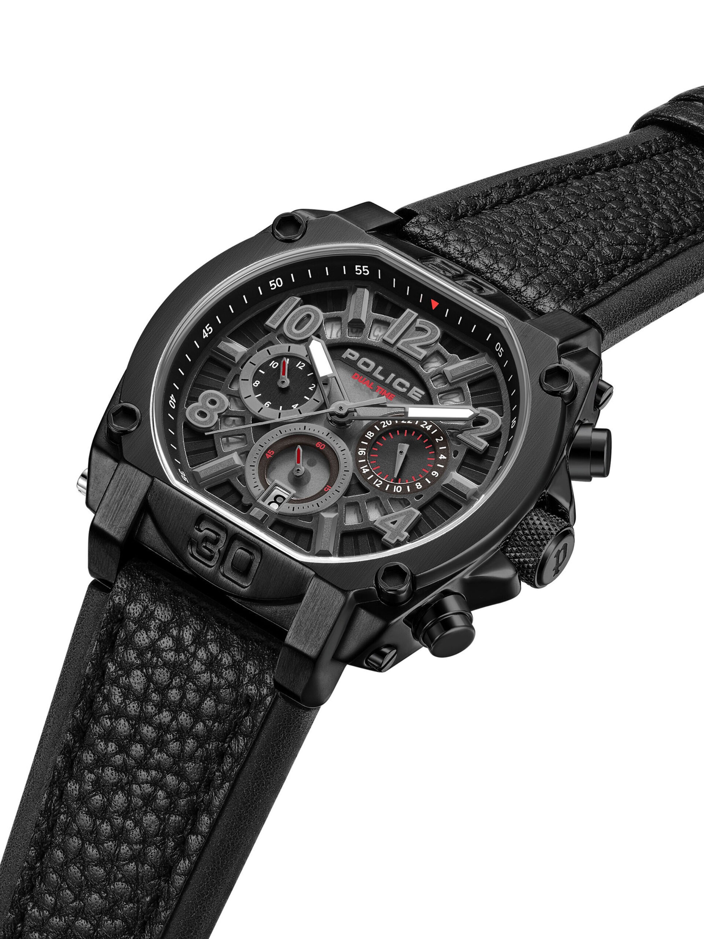 POLICE Analog watch 'Norwood' in Black