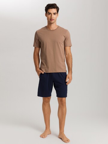 Hanro Pyjamabroek ' Night & Day ' in Blauw