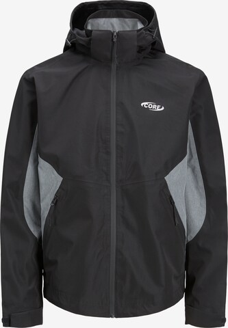 JACK & JONES Between-Season Jacket in Black: front