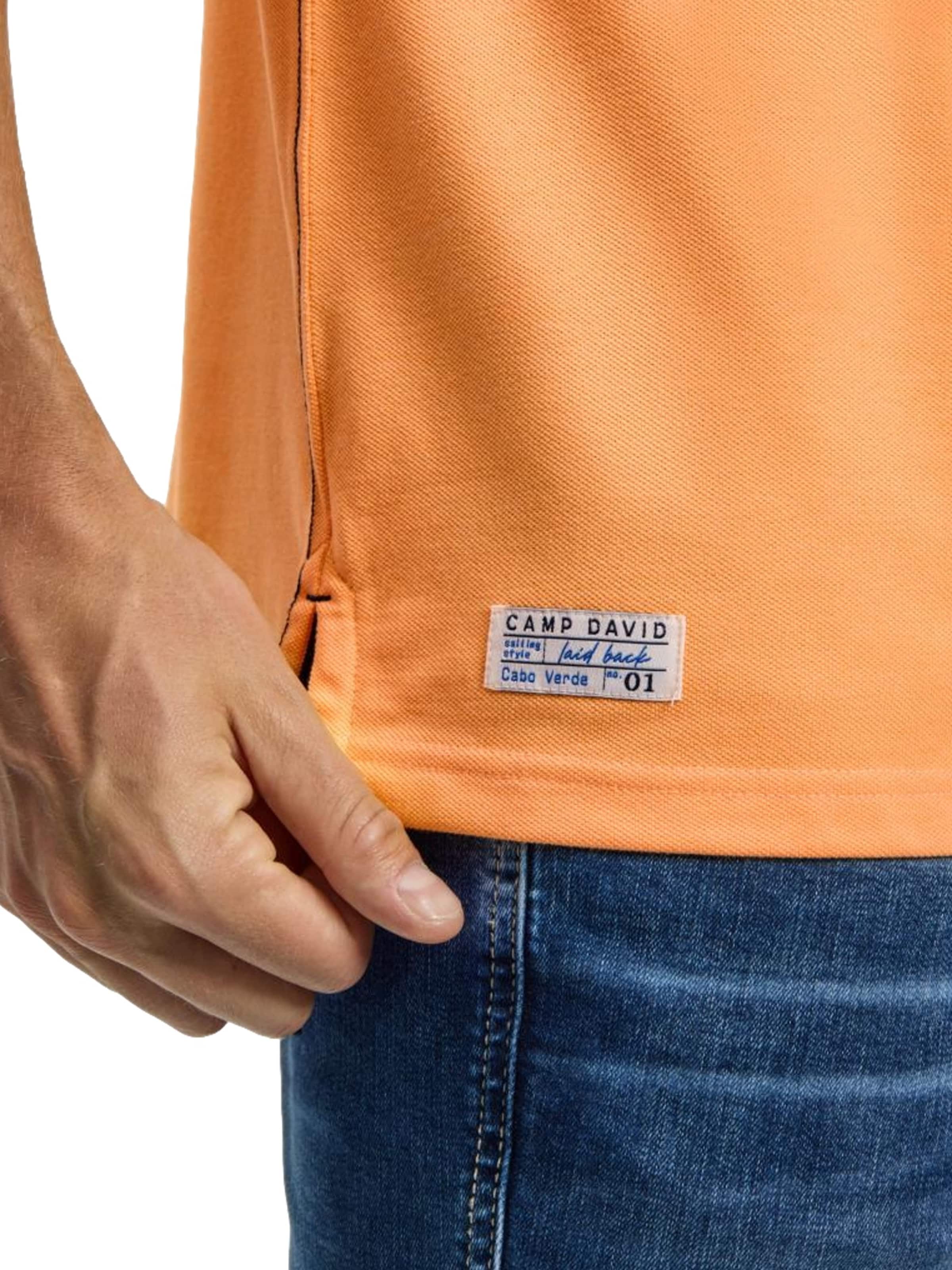 CAMP DAVID Футболка в Оранжевый