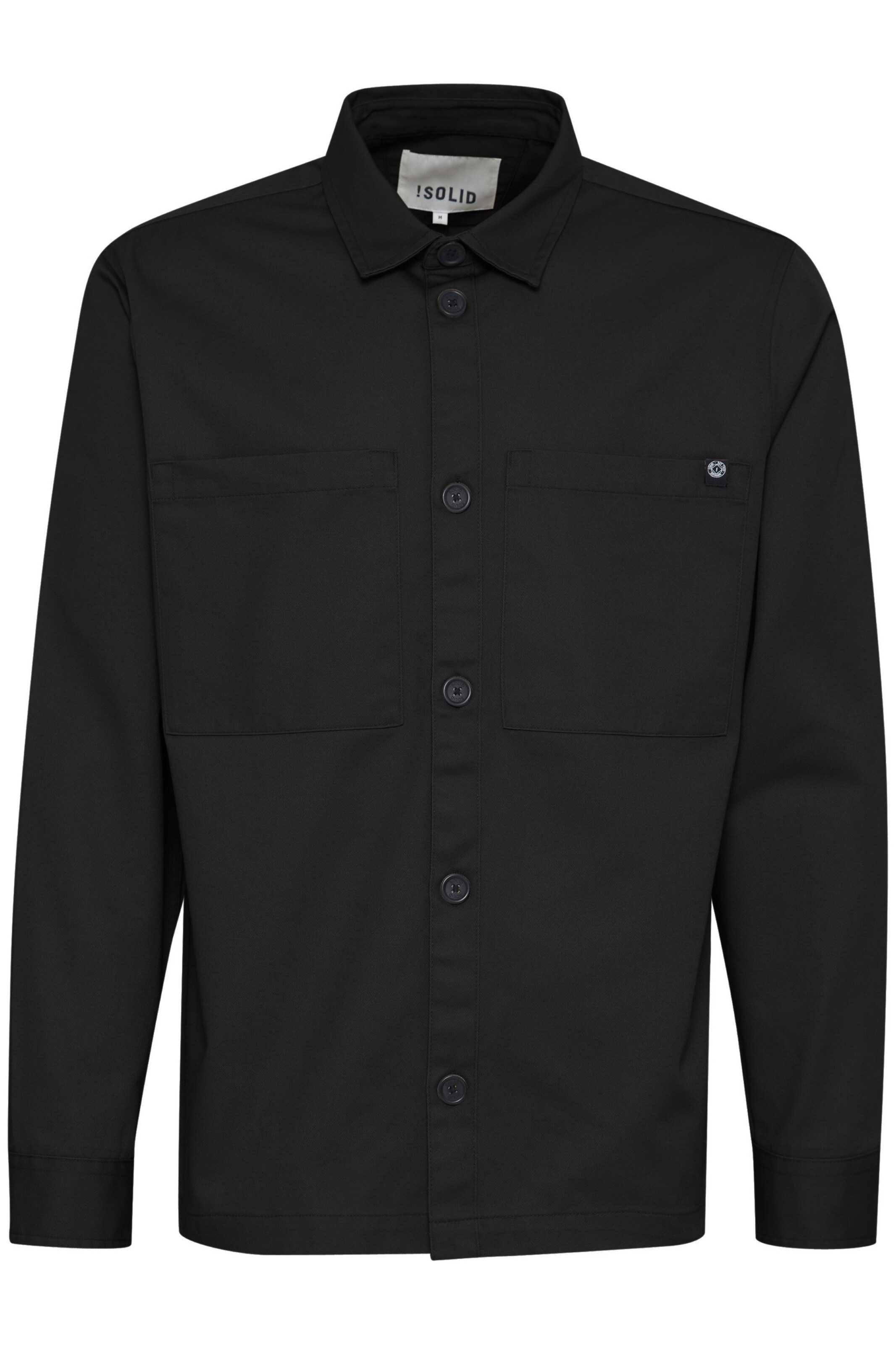 !Solid Übergangsjacke 'sigurd' in Schwarz: Vorderseite