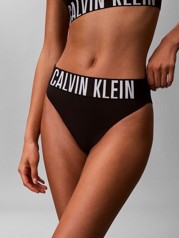 Calvin Klein Swimwear Bikini bottom 'Intense Power' in Schwarz
