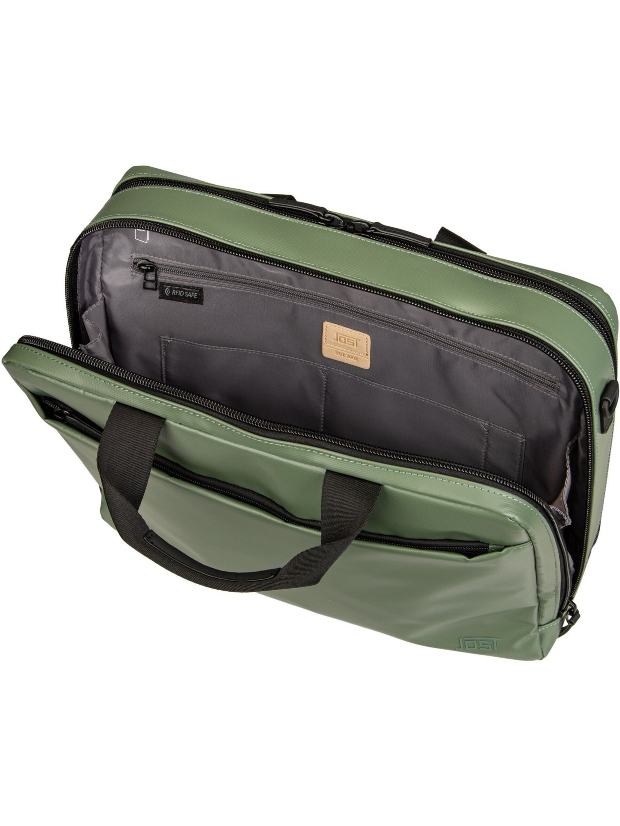 JOST Document Bag ' Tolja ' in Green