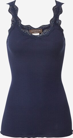 rosemunde Top in Blauw: voorkant