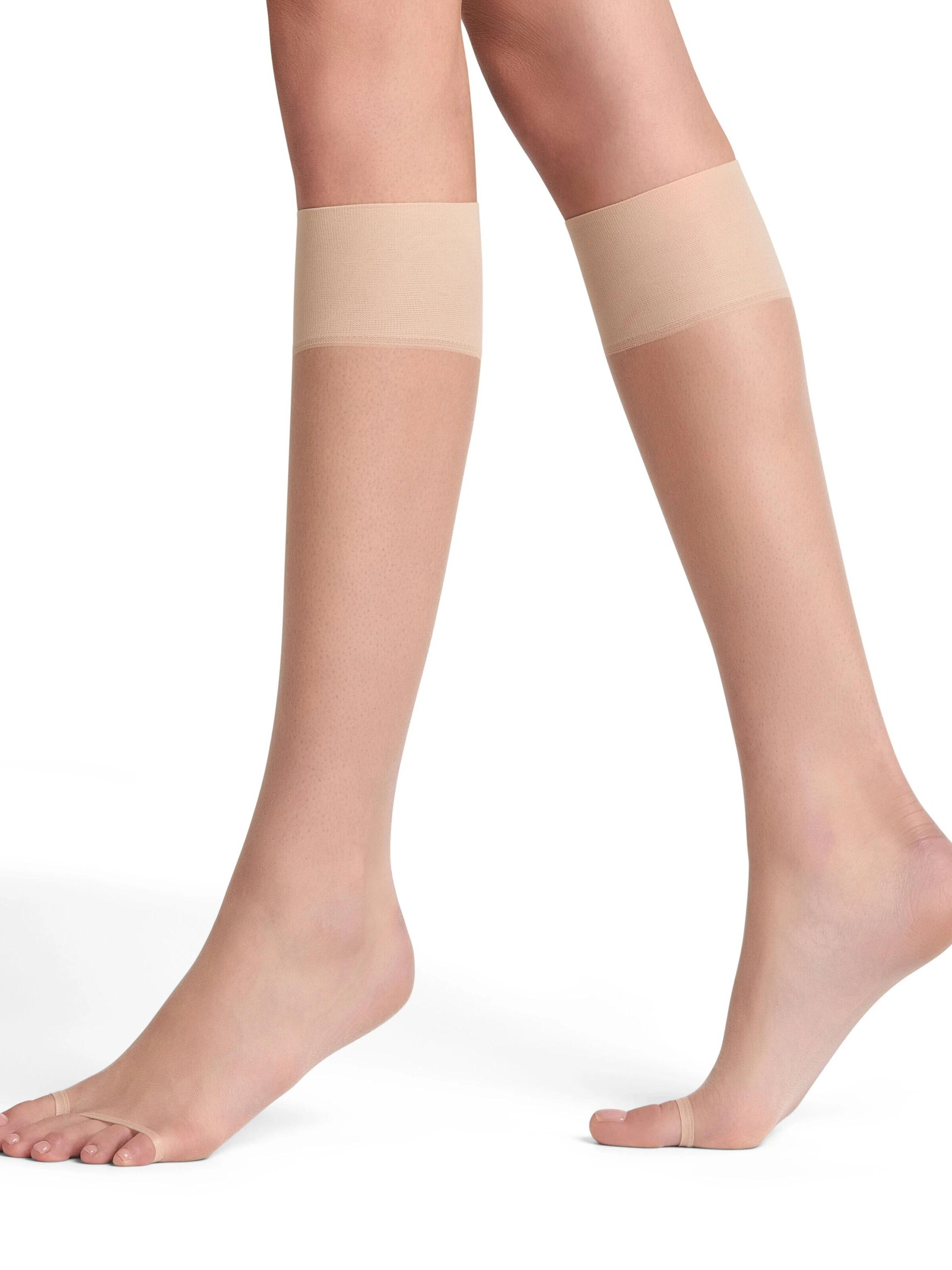 FALKE Kniestrümpfe 'Shelina toeless'‌‌‌‌ in 35-38 in mokka, Produktansicht