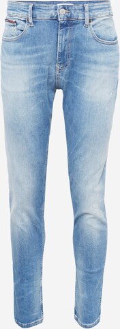 Tommy Jeans Normální Džíny 'Austin' – modrá: přední strana