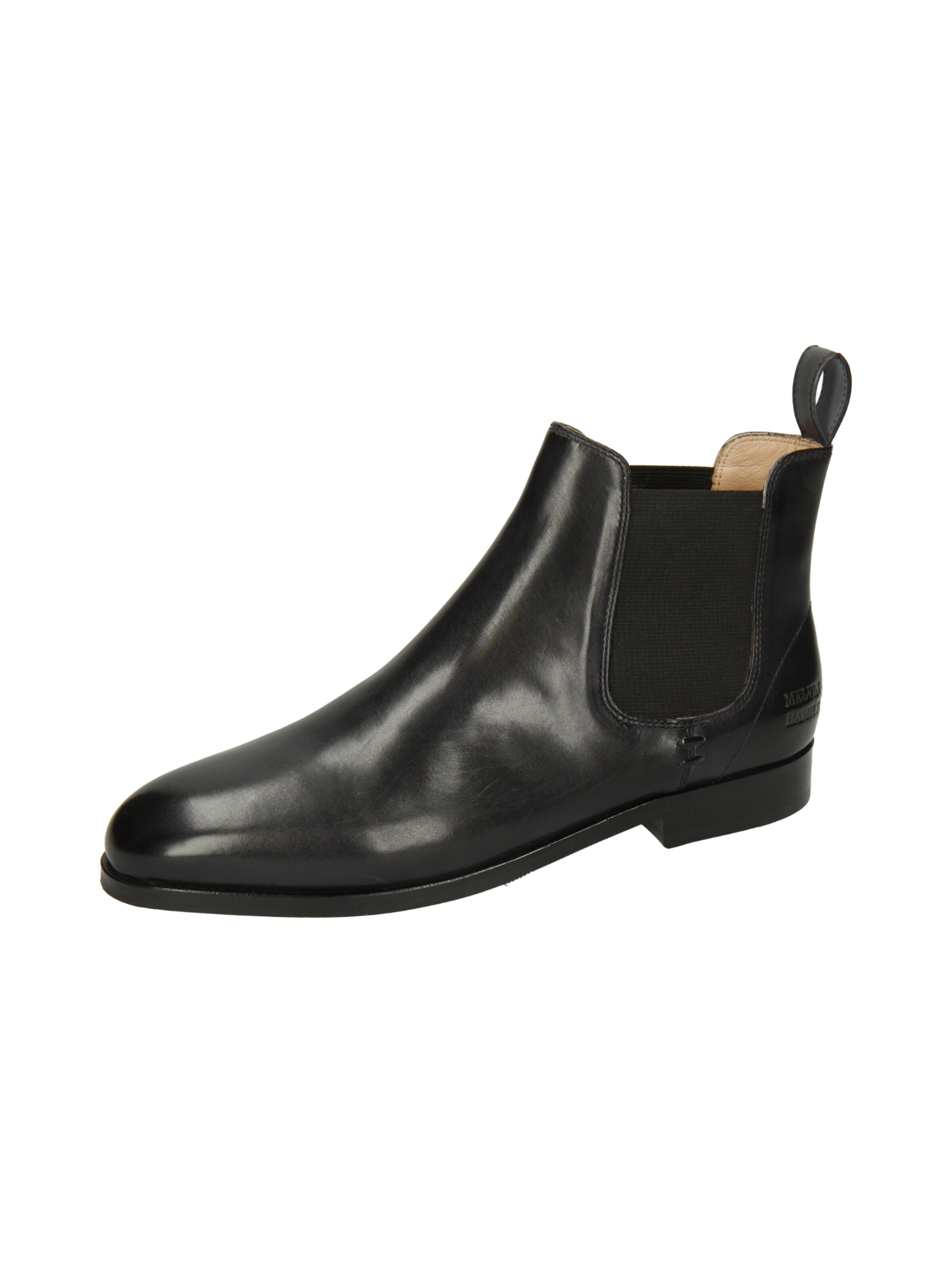 MELVIN & HAMILTON Chelsea Boots 'Susan 10' in Black: front