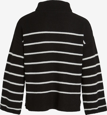 VILA Sweater 'Vigga' in Black