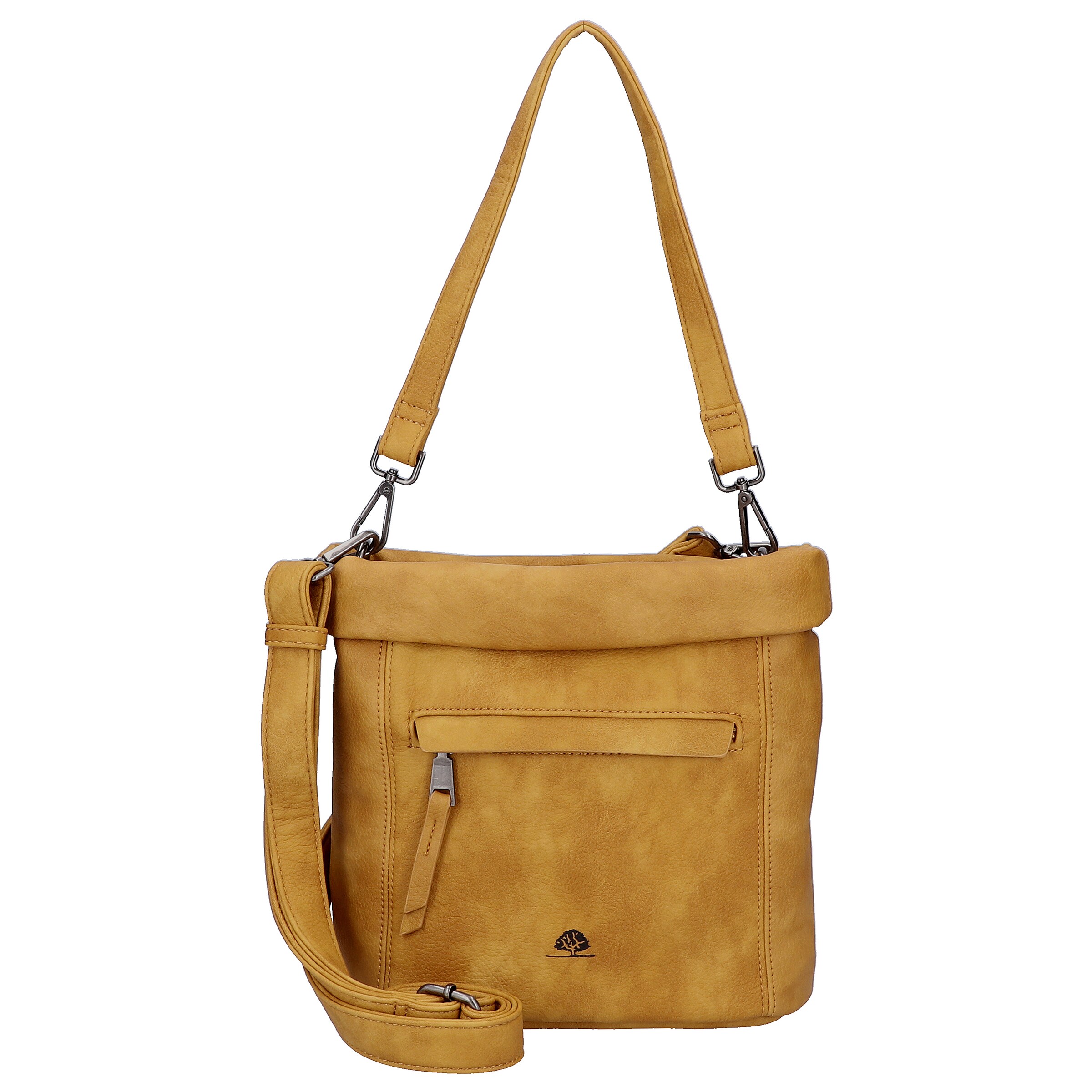 Borsa a spalla di GREENBURRY in giallo: frontale