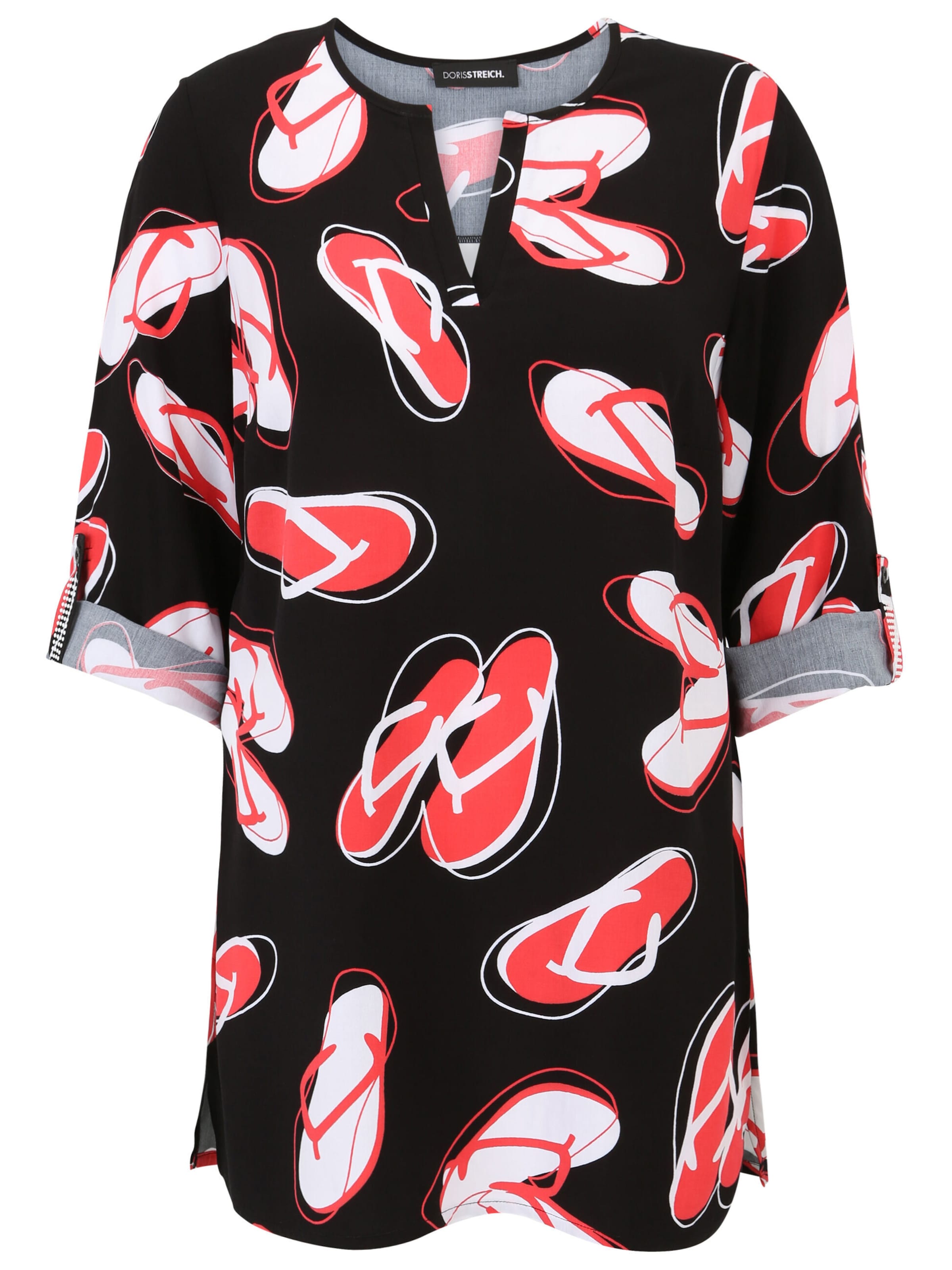 Doris Streich Bluse in Schwarz: Vorderseite