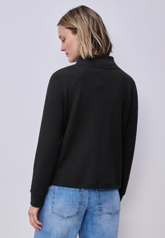 STREET ONE Strickjacke in Schwarz