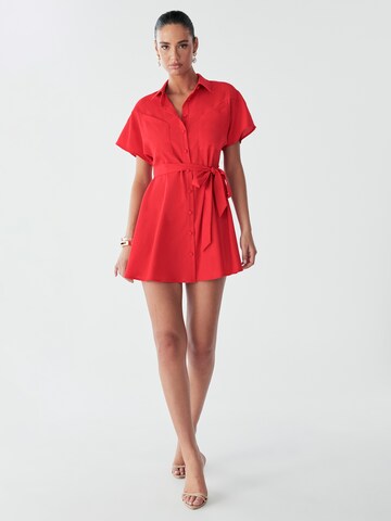 Robe-chemise 'Lori' BWLDR en rouge
