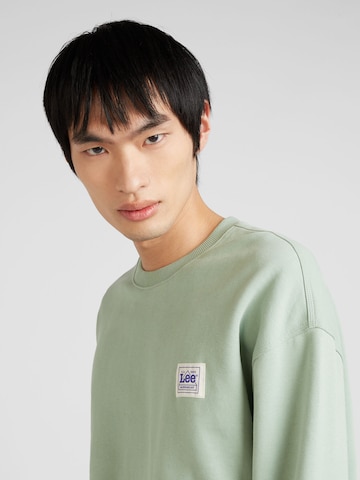 Sweat-shirt Lee en vert