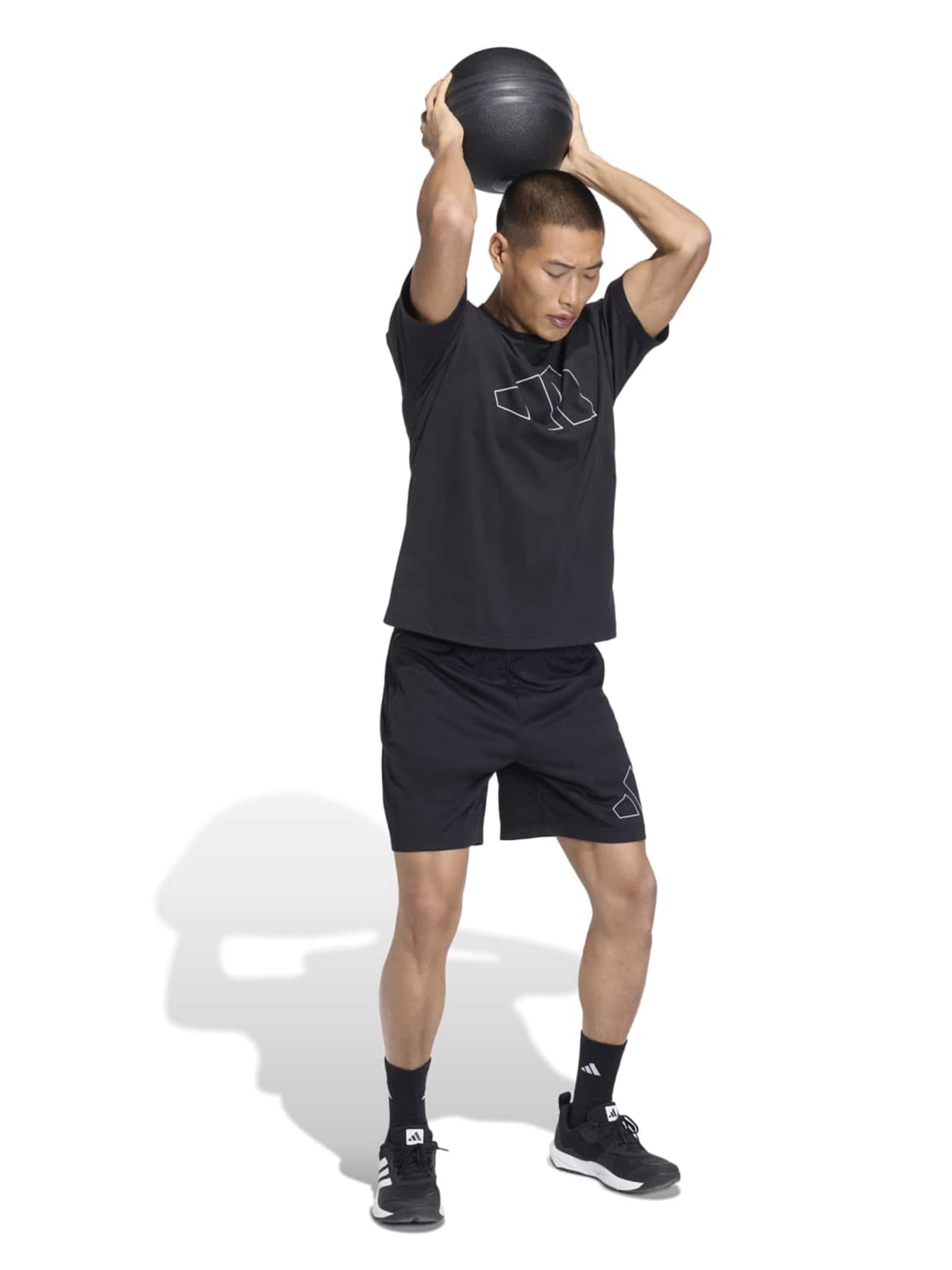 ADIDAS PERFORMANCE Функциональная футболка в Черный