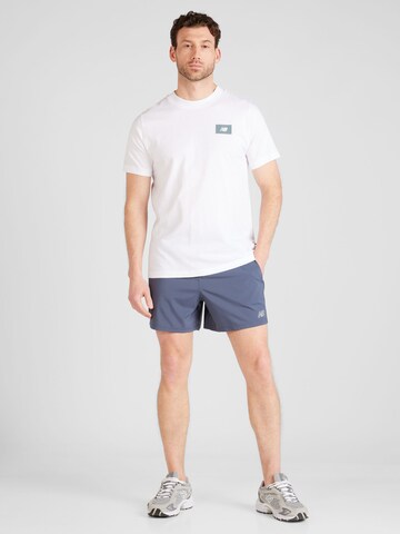 T-Shirt 'Essentials' new balance en blanc