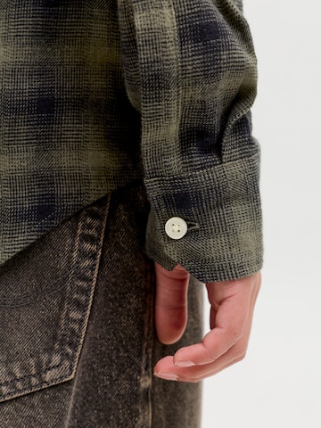 Jack & Jones Junior Regular Fit Hemd in Grün