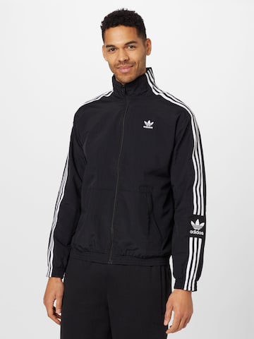 ADIDAS ORIGINALS Between-Season Jacket 'Adicolor Classics Trefoil' in Black: front