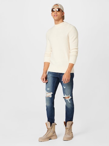 Pull-over s.Oliver en blanc