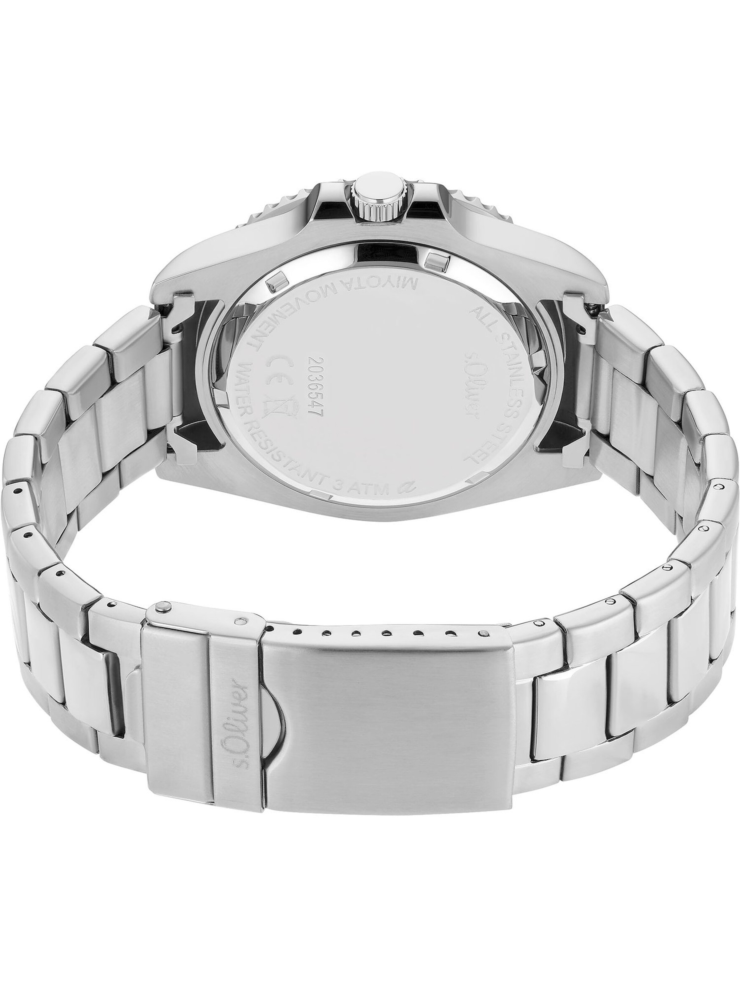 s.Oliver Analog Watch in Silver