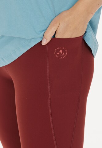 Whistler Skinny Workout Pants 'Dashy' in Red