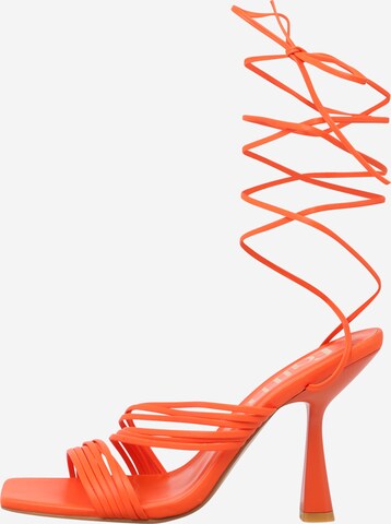 Sandales à lanières 'Elissa' Dorothy Perkins en orange