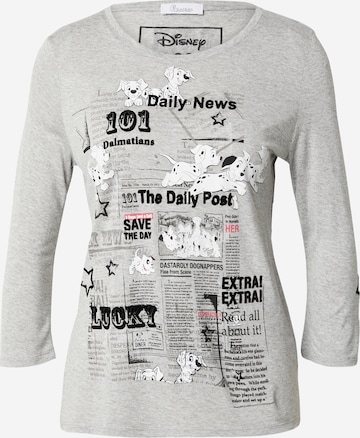 PRINCESS GOES HOLLYWOOD Shirt 'Dalmatiner Daily Post' in Grau: predná strana