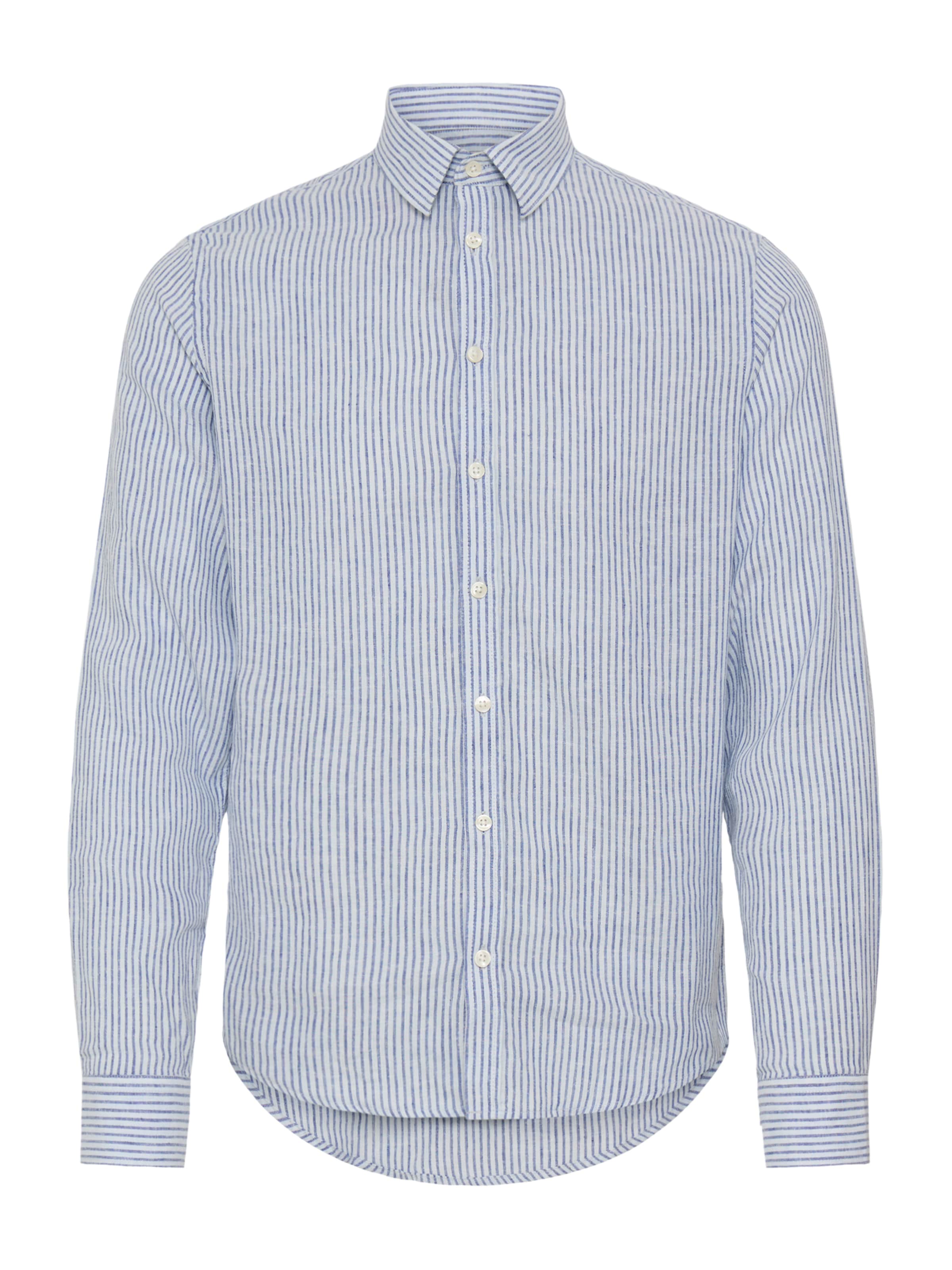 Casual Friday Regular fit Риза 'CFESTRUP' в синьо: отпред