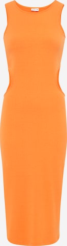 LSCN by LASCANA - Vestido em laranja: frente
