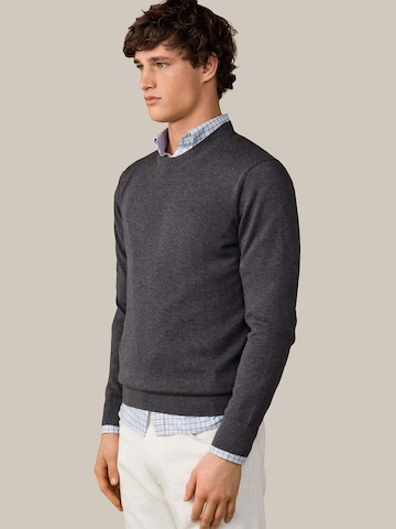 Hackett London Sweater 'Ess' in Grey