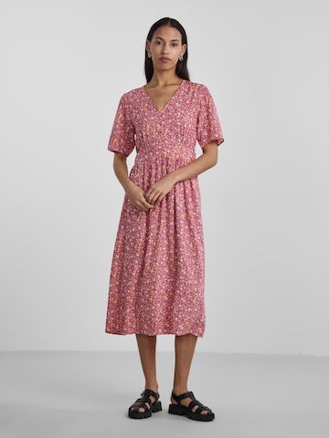 PIECES Платье-рубашка 'Tala' в Ярко-розовый