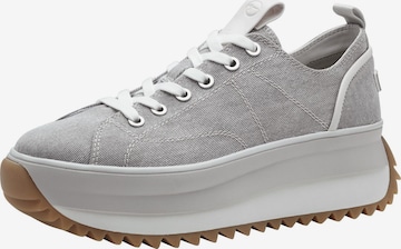 Baskets basses Tamaris en gris : devant
