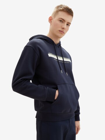 TOM TAILOR DENIM Sweatshirt i blå