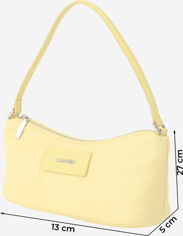 Calvin Klein Shoulder Bag in Yellow