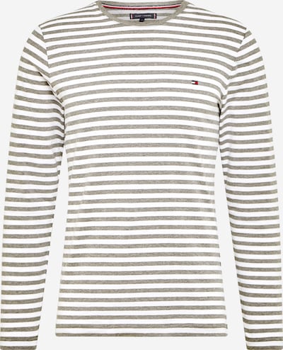 TOMMY HILFIGER Shirt in de kleur Donkergrijs / Wit, Productweergave