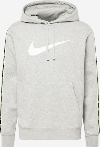 Nike Sportswear Суичър 'Repeat' в сиво: отпред