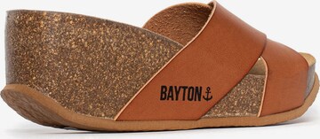 Bayton Pantolette 'Liverpool' in Braun