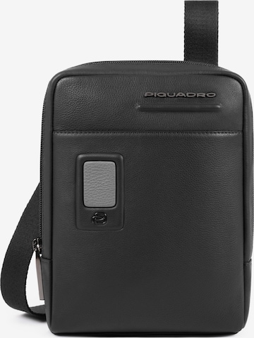 Piquadro Crossbody Bag 'Akron' in Black: front